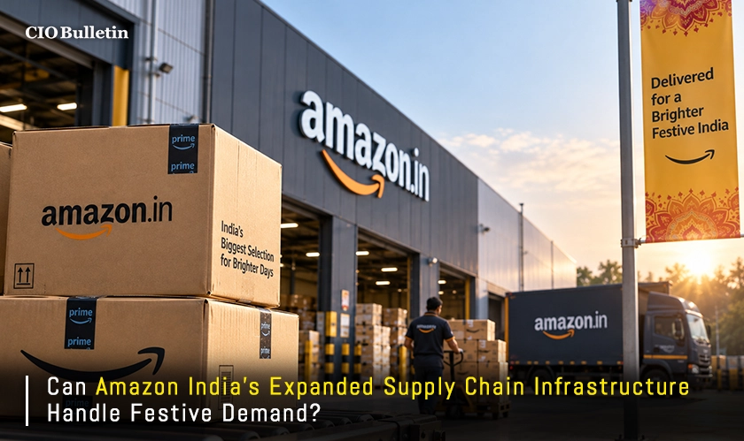  Amazon India's expanded supply chain infra  